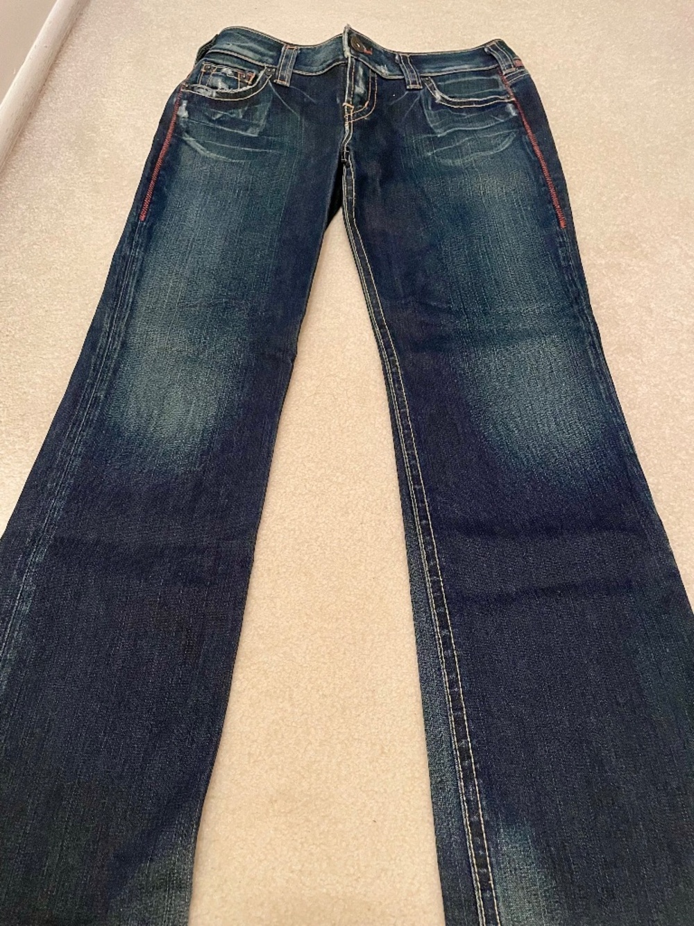 Vintage 1921 Western Glove Low-Rise Slim Bootcut Jeans - 31/32💙